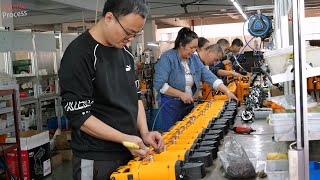 Inside a Chinas Factory The Complete Workflow of Mass Producing High Efficiency Concrete Wall Cutte [upl. by Latsyrhc333]