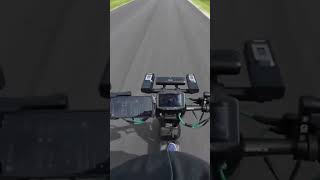 Going 51mph on an electric scooter 😱 electricscooter inmotionrs scooter ebike pev speedrun [upl. by Dahsraf]