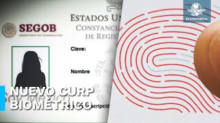 ¿Qué es el CURP biométrico y cuándo será obligatorio [upl. by Ebony]