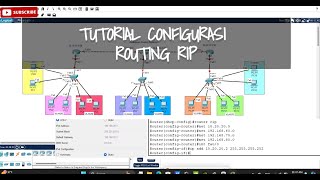 Configurasi Routing RIP pada cisco packet tracer [upl. by Asiela]