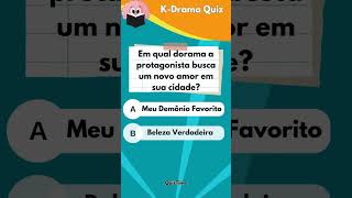 Quiz de Doramas Você Consegue Acertar 💖 quiz quiztime dorama [upl. by Goodkin387]