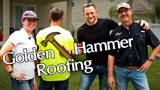 Golden Hammer Roofing Jacksonville FL quotDont Get Screwed Get Hammeredquot [upl. by Ecnerrot22]