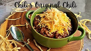 How to make CHILIS  Original Chili [upl. by Ellatsyrc]