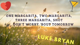 Luke Bryan  One Margarita Lyrics 2020 [upl. by Sassan]