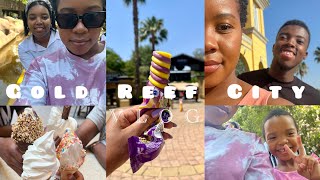 Vlog  How we ended up spending two days at Gold Reef City theme park [upl. by Valda]