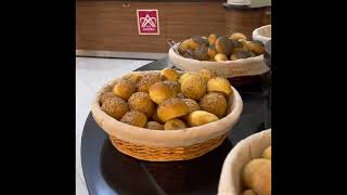 Alan Xafira Deluxe  Alanya  Turkey  Restaurant  breakfast  walkthrough [upl. by Goldia]