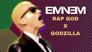 Rap God but the beat is Godzilla [upl. by Rod]