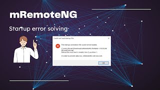 How to solve problem with startup issue mRemoteNG software [upl. by Ahsinroc433]