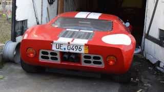 KVA Ford GT40 Replica Ford 30 on Renault UN1 Gearbox [upl. by Simon118]