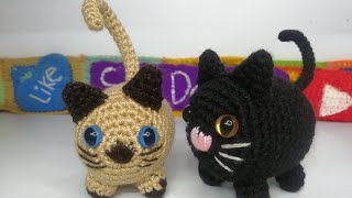 😼Gatito Amigurumi 😺Muy Fácil y Rápido de Hacer 🙀 [upl. by Enidaj]