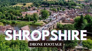 SHROPSHIRE BY DRONE 🏴󠁧󠁢󠁥󠁮󠁧󠁿 [upl. by Merceer498]