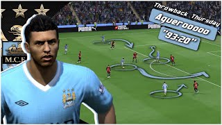 Roberto Mancinis Manchester City Tactics 201112  EA FC 24 [upl. by Rydder]