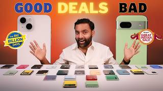 The GOOD amp BAD Phone Deals in Flipkart Big Billion Day 2024 amp Amazon Great Indian Sale 2024 [upl. by Jacqui]