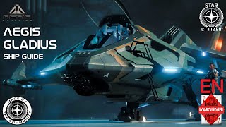 Star Citizen 3121 4K Gameplay Ship Guide Aegis Gladius The Best Light Fighter [upl. by Alben]