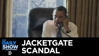 Obamas Jacketgate The Worst Scandal in Presidential History  The Daily Show [upl. by Blatman602]