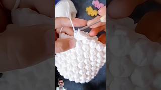 👜How to make a crochet bagshorts shortvideo shortfeed crochet handmade knittingかぎ針編みbag diy [upl. by Birkner390]