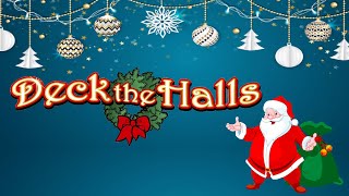 Deck the halls with Lyrics  Christmas Songs and Carols  christmas  christmasplus [upl. by Aicilram839]