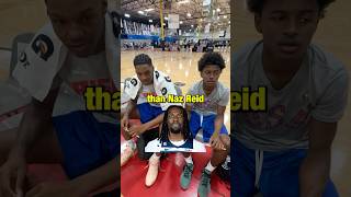 I’d never break the stick 🪵 shorts basketball aau highlights nba nazried timberwolves funny [upl. by Yelekreb]