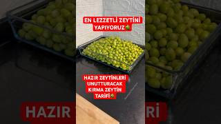 ZEYTİN KURUYORUZpüf noktalarıyla olive diet food healthy new trending shorts viralvideo [upl. by Neahs]