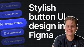 Figma Tutorial Stylish Skeuomorphic Button Design [upl. by Maudie913]