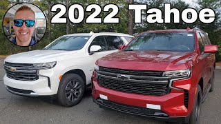 2022 Chevrolet Tahoe LT amp RST  Whats the difference [upl. by Assedo834]