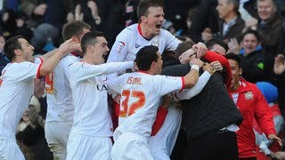 Milton Keynes Dons 21 AFC Wimbledon  The FA Cup 2nd Round 201213 [upl. by Sibell]