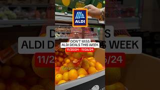 DON’T MISS THESE DEALS AT ALDI THIS WEEK 👀 shopping aldi aldifinds shorts [upl. by Aenil]