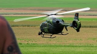 Bundeswehr EC135  scale RC helicopter  Vario  Jet Cat pht3 Turbine  Skookum sk540 [upl. by Randolf453]