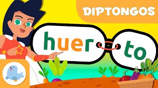 LOS DIPTONGOS 🦸‍♀️ GRAMÁTICA y ORTOGRAFÍA para niños 📝 Superlexia⭐ Episodio 9 [upl. by Yllut749]