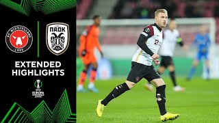 Midtjylland vs PAOK Extended Highlights  UECL Round of 16  Leg 1  CBS Sports Golazo Europe [upl. by Furie]