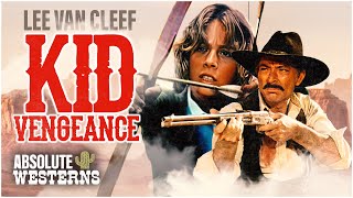 Iconic Lee Van Cleef Western Movie I Kid Vengeance 1977 I Absolute Westerns [upl. by Mond114]