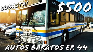 Subasta de autobuses y carros baratos en los EEUU Ep 44 [upl. by Olwen]