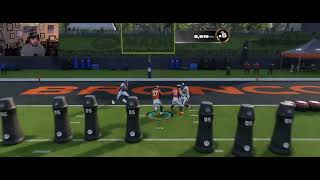 Denver Broncos Realistic Rebuild  Madden 25  Online Franchise  LIVE  UHD  Season 1 Playoffs [upl. by Elokyn]