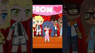 Prom Meme Marinette Adrien Miraculous MLB Gacha [upl. by Ainna]