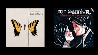 All I Wanted x The Ghost of You  Paramore amp My Chemical Romance Mashup [upl. by Yecnay]