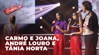 Carmo e Joana André Louro e Tânia Horta  Batalhas  The Voice Portugal 2024 [upl. by Peppi]