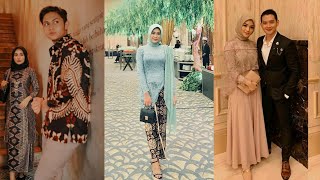 INSPIRASI Kebaya Couple Modern Cocok Buat Kondangan dan Lebaran 2020 [upl. by Leahcimdivad873]