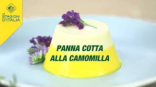 Panna cotta vegan alla camomilla [upl. by Aronos]