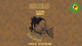 Papa Wemba  MZee Fula Ngenge 12 CLIPS 1999 [upl. by Cirdor]