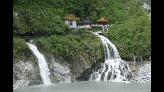 Taiwan Taroko Gorge National Park all day bicycle trip in Hualien amp beach GoPro HD [upl. by Ahsieat]