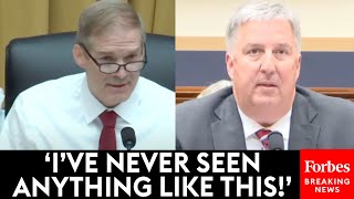 Jim Jordan Presses Witness About Alleged Lawfare At Its Worst During Weaponization Hearing [upl. by Mundy661]