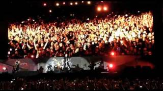 Metallica in Israel 2010 Intro Creeping Death Pro Video [upl. by Ralli]