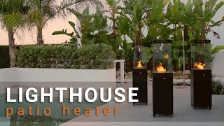 Lighthouse Gas Patio Heater by Planika [upl. by Dewitt]