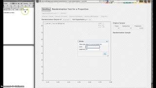 Randomization Distribution and pvalue using Statkey [upl. by Clevie126]