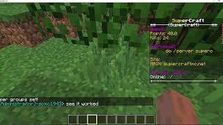 PermissionsEX  Minecraft Tutorials  you need EssentialsX Chat link in DESC [upl. by Adnorat]