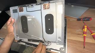 Replacing back cover and hinges for HP Envy X360 lapto￼p [upl. by Ellennahs423]