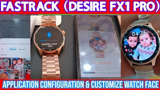 How to Set Time and Application Configure on Fastrack Smart Desire fx1 Pro fullpackage [upl. by Nomrah]