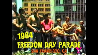 1984 GAY FREEDOM DAY PARADE  San Francisco CA  Directors Cut with Original Audio [upl. by Otrebile784]