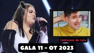 GALA 11 OT 2023  BEA expulsada y MARTIN LUCAS y RUSLANA se suman a la FINAL  Hablamos de tele [upl. by Nahtnamas]