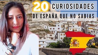 20 CURIOSIDADES QUE QUIZÁS NO SABIAS DE ESPAÑA 🇪🇸 🥘🐂  1era parte [upl. by Essilec]